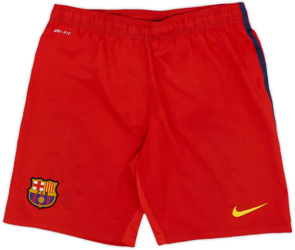 2013-14 Barcelona Away Shorts - 6/10 - (XL.Boys)