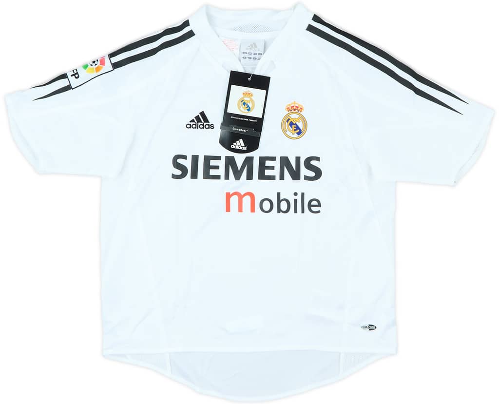 2004-05 Real Madrid Home Shirt (S.Boys)