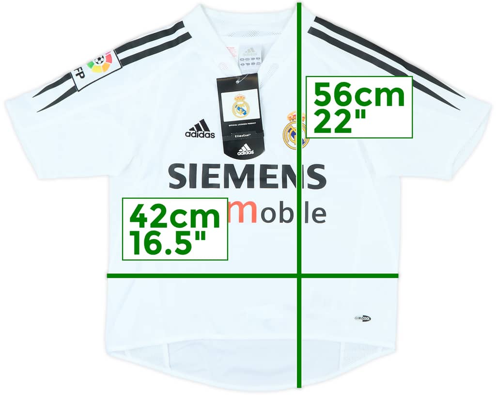 2004-05 Real Madrid Home Shirt (7-8 Years)