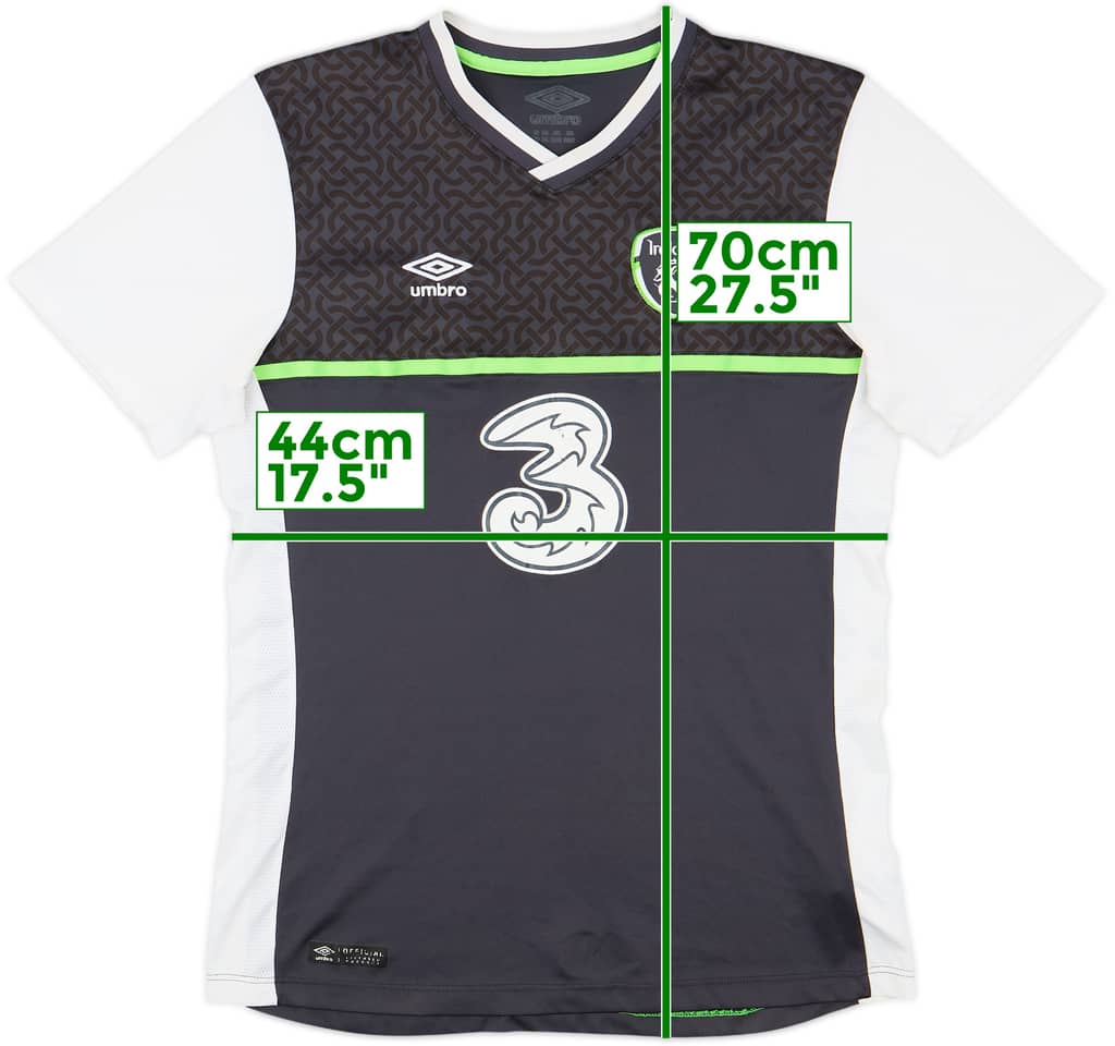 2015-16 Ireland Umbro Third Shirt - 6/10 - (XL.Boys)