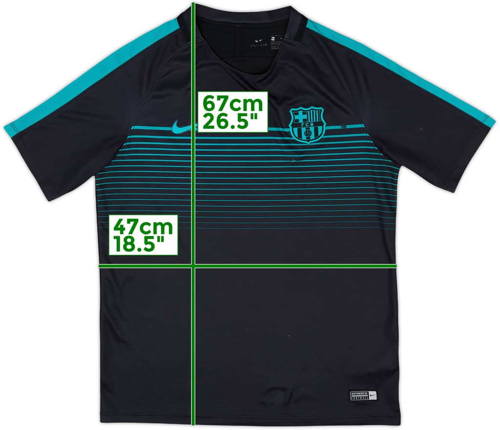 2016-17 Barcelona Nike Training Shirt - 7/10 - (XL.Boys)