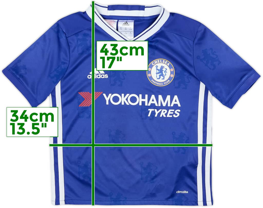 2016-17 Chelsea Home Shirt - 9/10 - (5-6 Years)