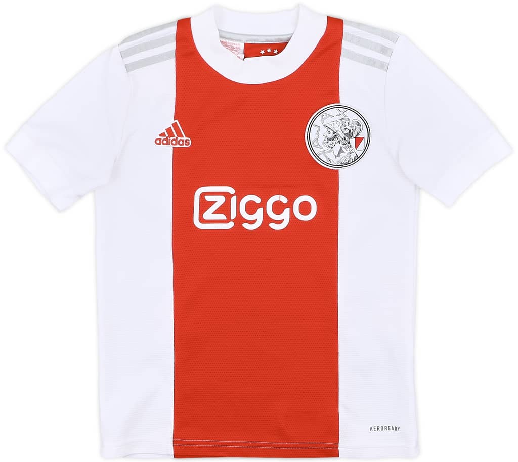 2021-22 Ajax Home Shirt - 9/10 - (S.Boys)