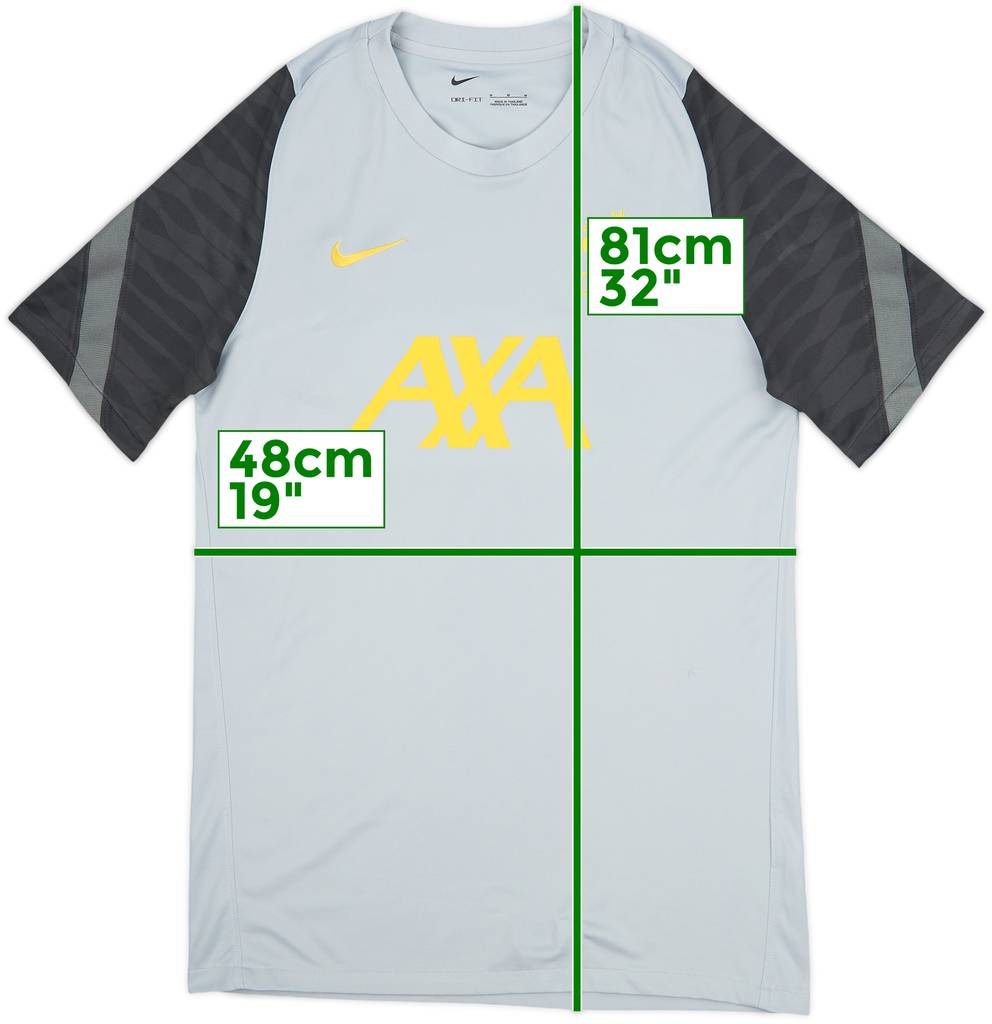 2021-22 Liverpool Nike Training Shirt - 8/10 - (M)