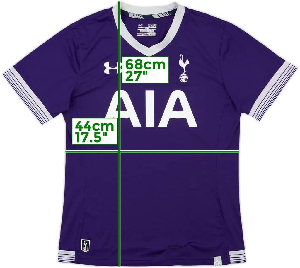 2015-16 Tottenham Third Shirt - 7/10 - (Women's M)