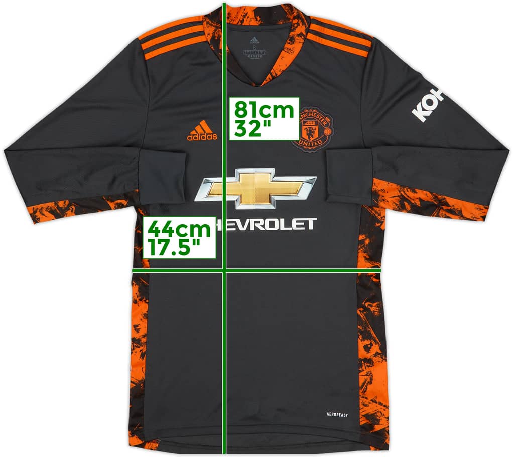 2020-21 Manchester United GK Shirt - 8/10 - (S)