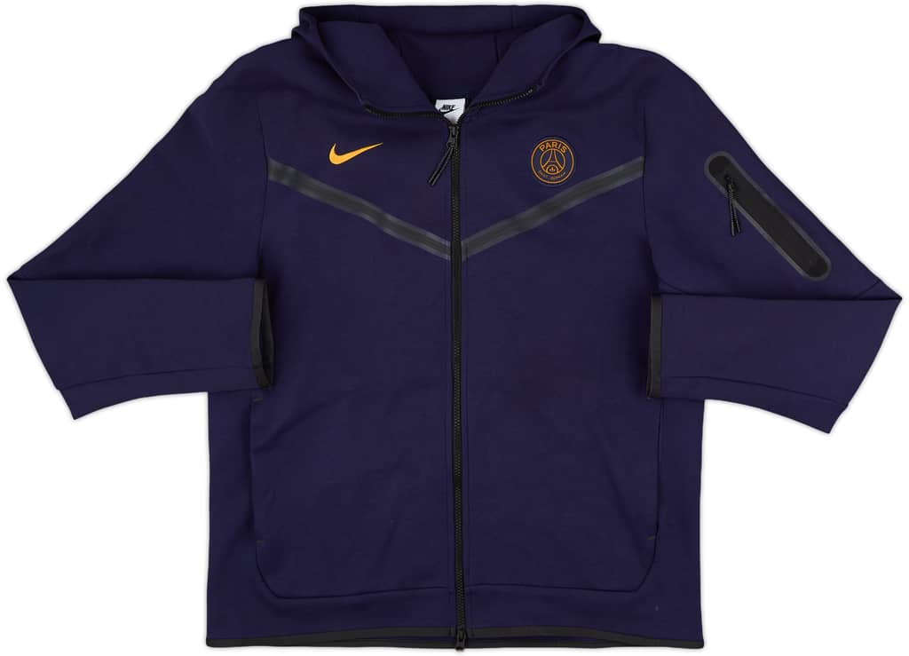 2023-24 Paris Saint-Germain Nike Hooded Track Jacket - 8/10 - (L)