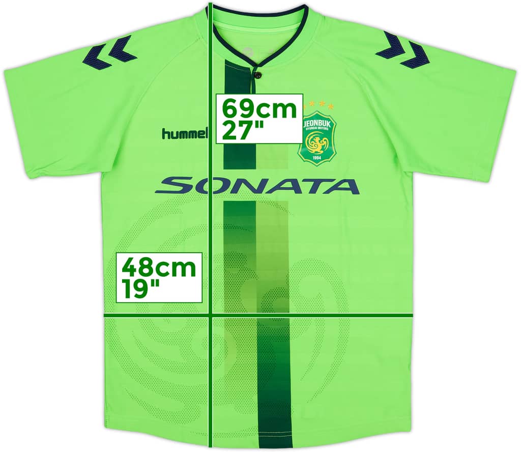 2016 Jeonbuk Hyundai Motors Home Shirt - 9/10 - (M)