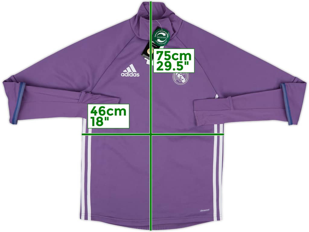 2017-18 Real Madrid adidas Drill Top (XS)