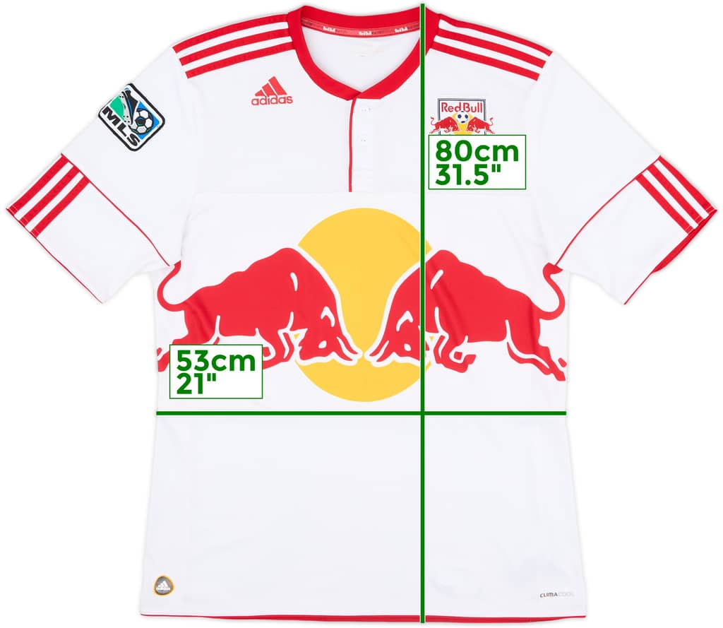 2010 New York Red Bulls Home Shirt - 8/10 - (L)