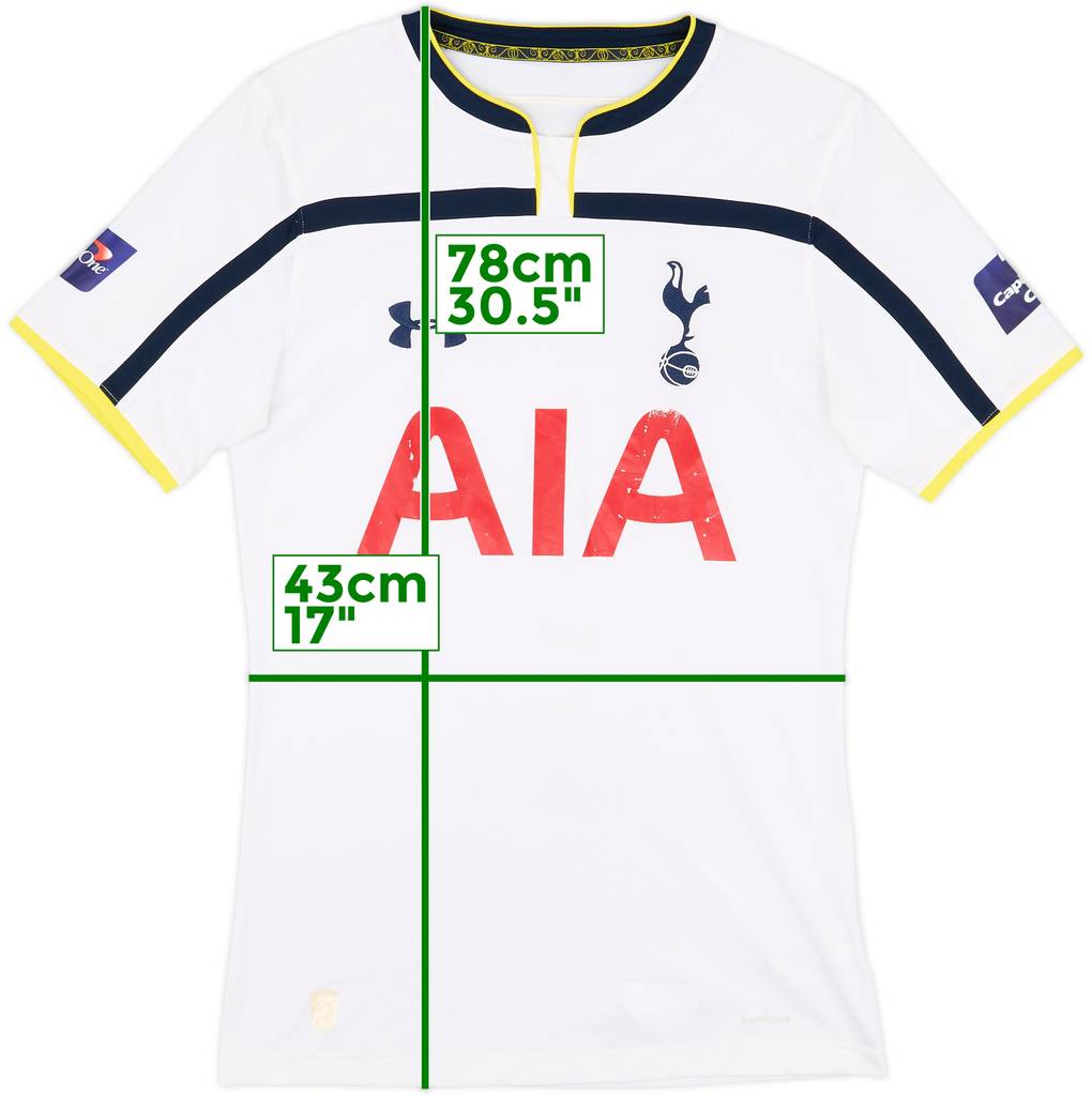 2014-15 Tottenham Home Shirt - 5/10 - (S)