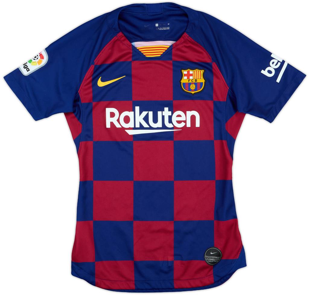 2019-20 Barcelona Home Shirt - 9/10 - (Women's XS)