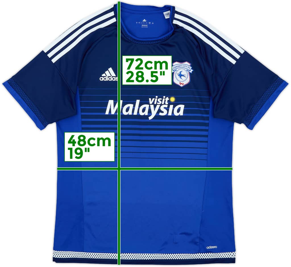 2015-16 Cardiff Home Shirt - 8/10 - (L)