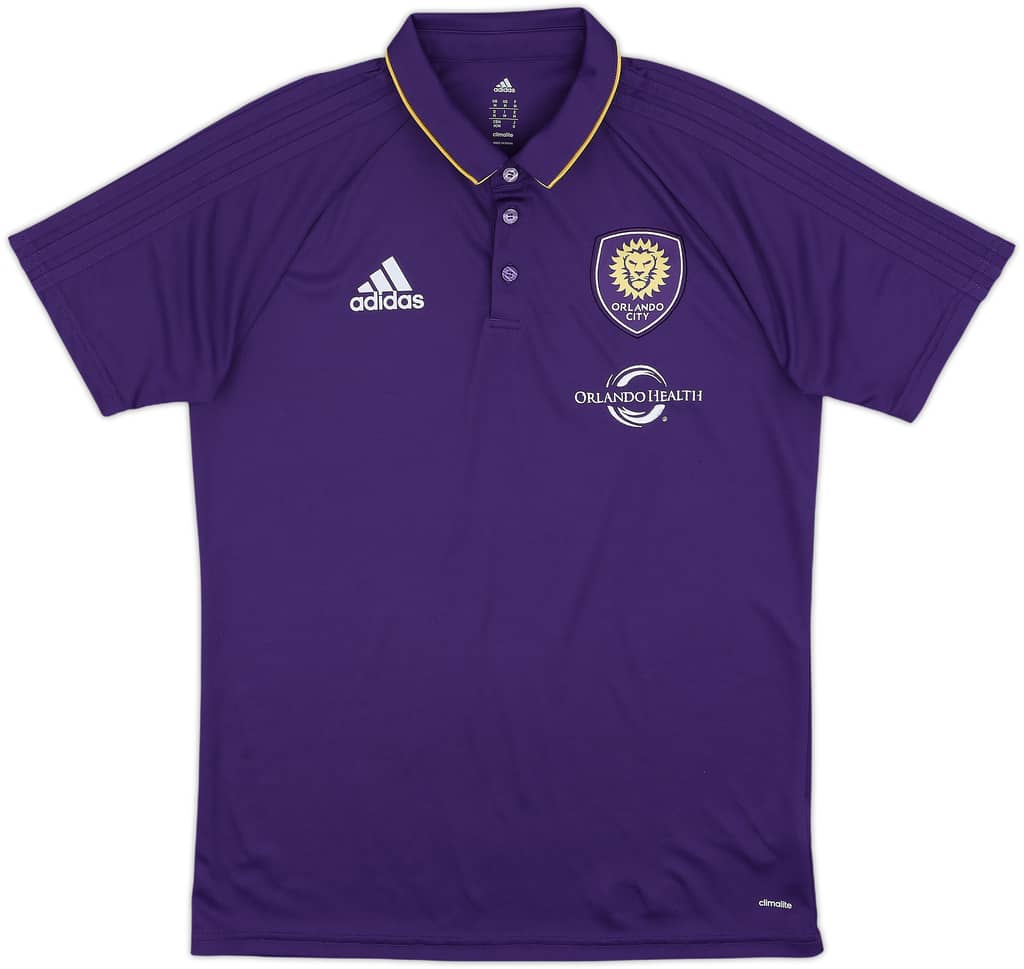 2016-17 Orlando City adidas Polo Shirt - 9/10 - (M)
