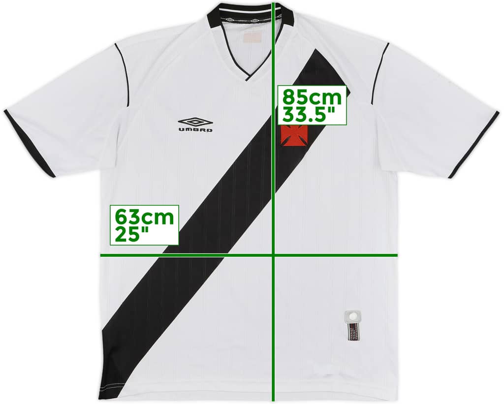 2002 Vasco da Gama Away Shirt - 8/10 - (XXL)