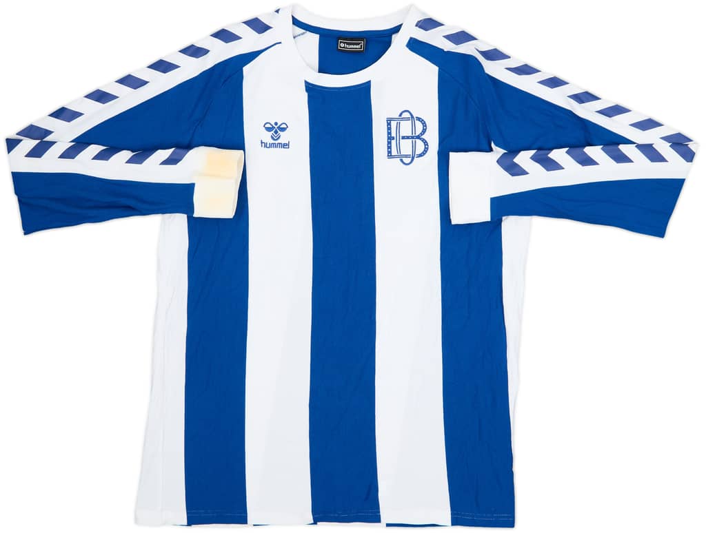 2020-21 OB Hummel Retro Style L/S Shirt - 9/10 - (L)