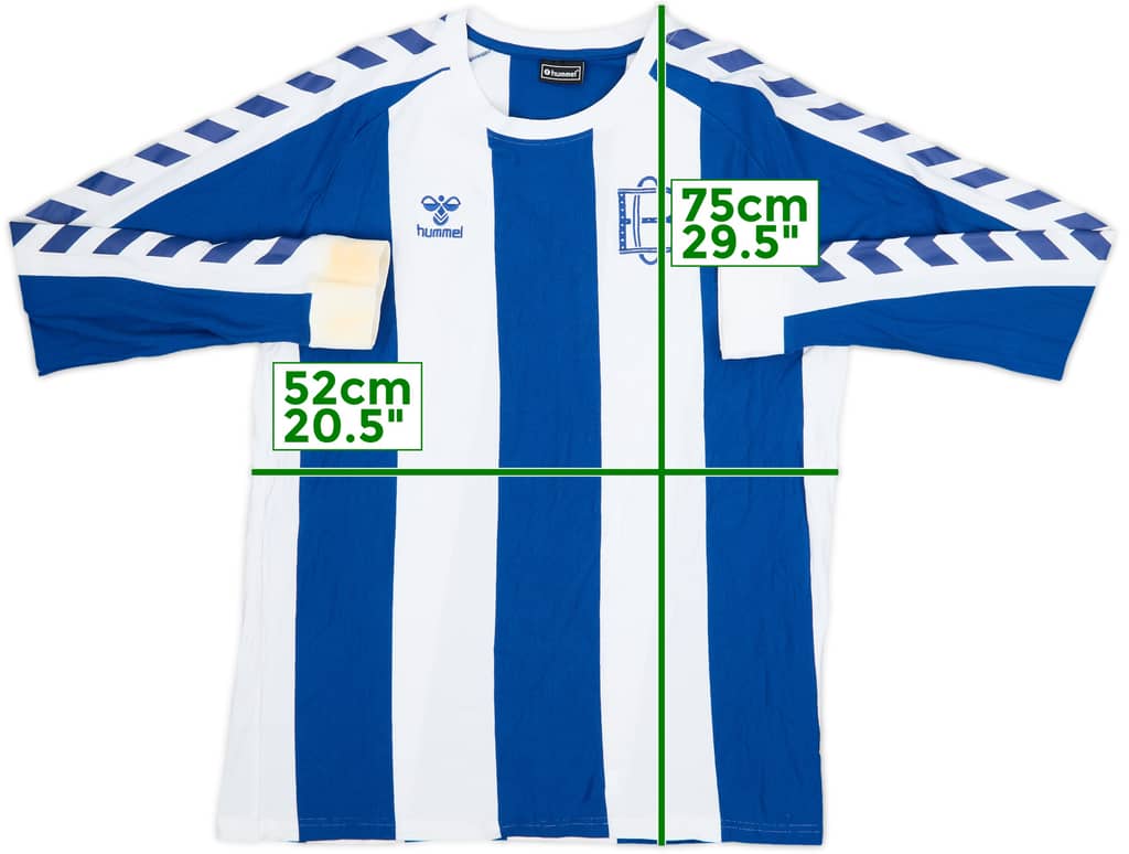 2020-21 OB Hummel Retro Style L/S Shirt - 9/10 - (L)