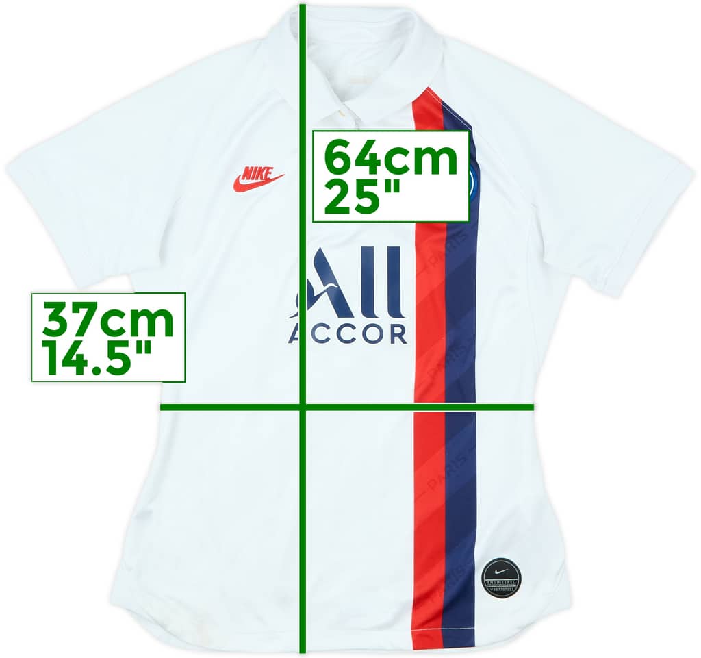 2019-20 Paris Saint-Germain Third Shirt - 6/10 - (Women's S)