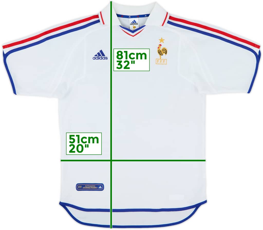 2000-02 France Away Shirt - 8/10 - (S)