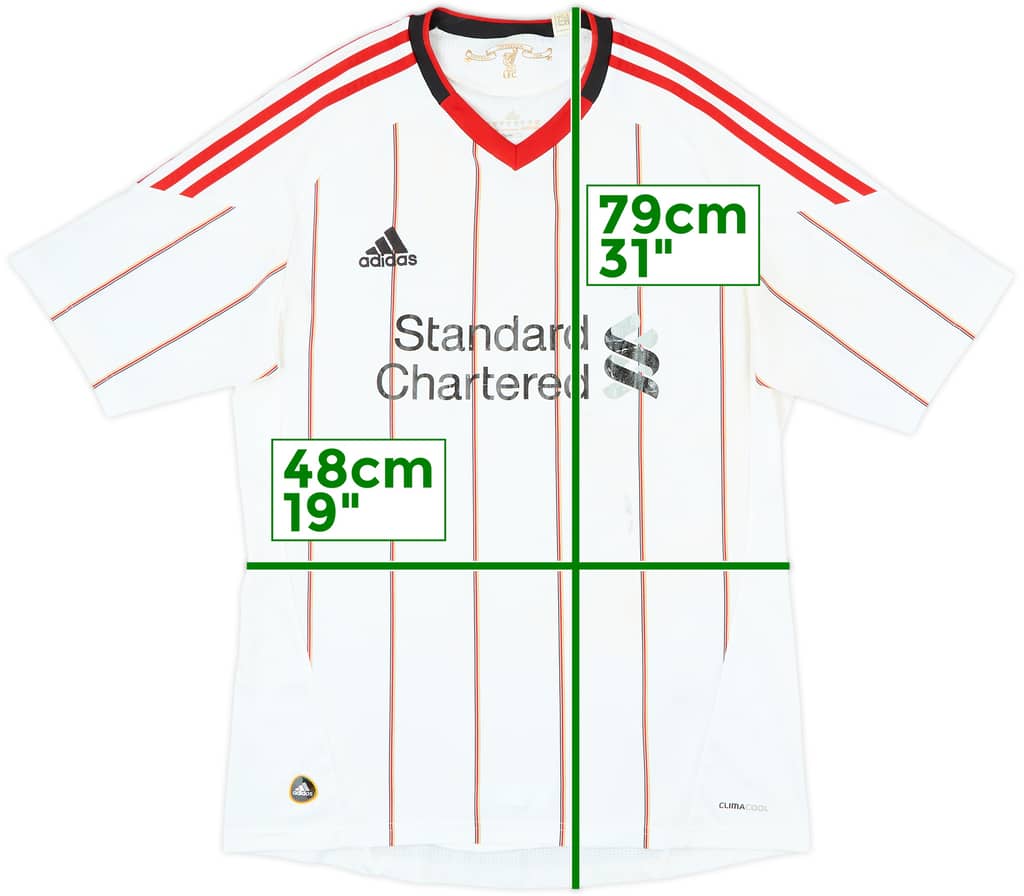 2010-11 Liverpool Away Shirt - 5/10 - (M)