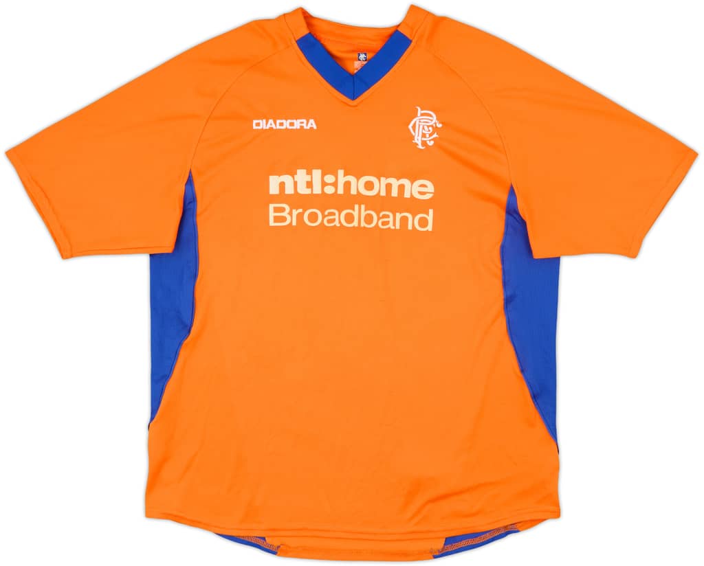 2002-03 Rangers Away Shirt - 9/10 - (XL)