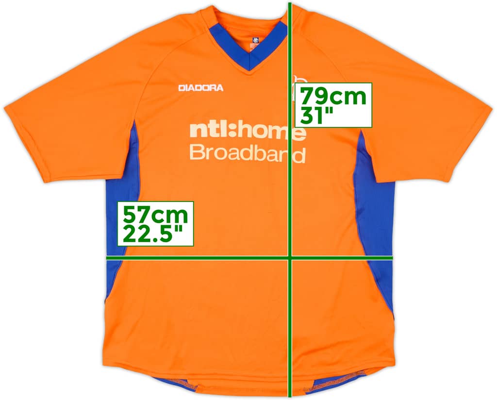2002-03 Rangers Away Shirt - 9/10 - (XL)