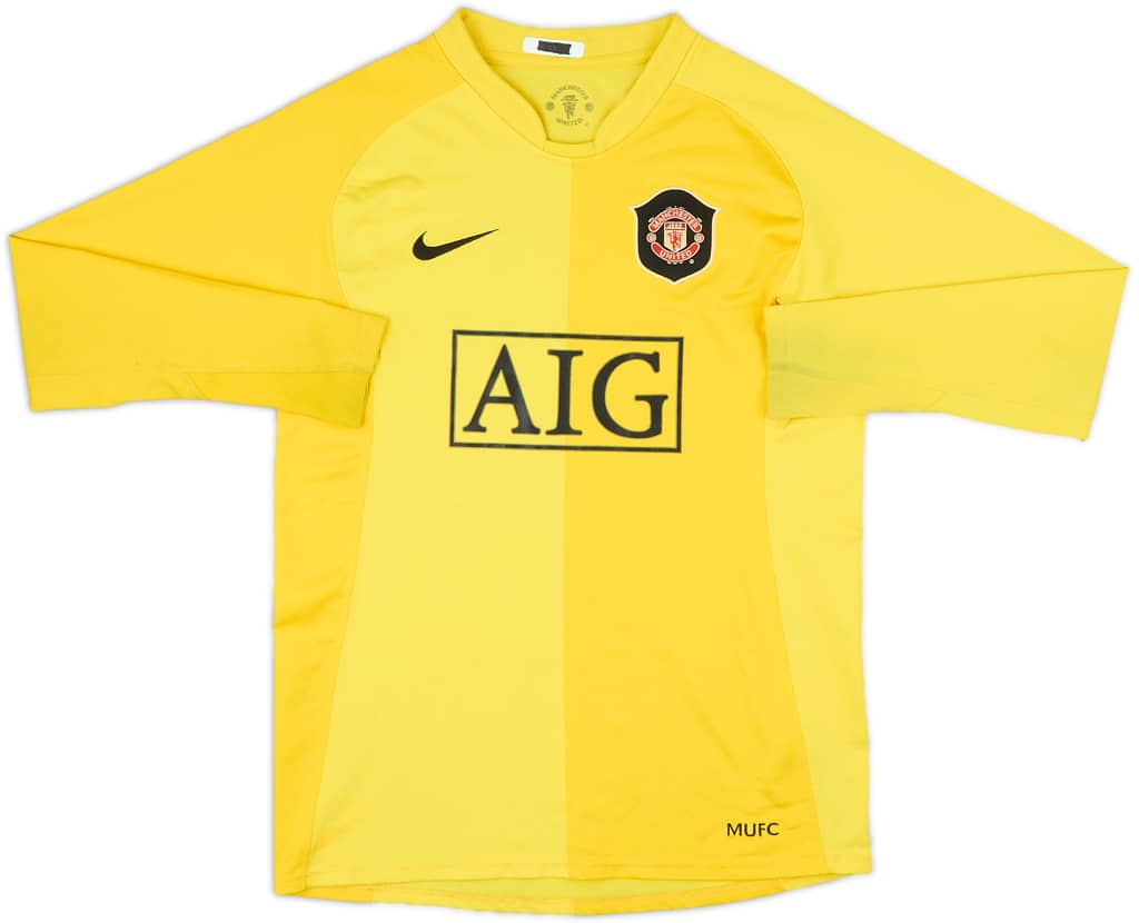 2006-07 Manchester United GK Shirt - 9/10 - (L.Boys)