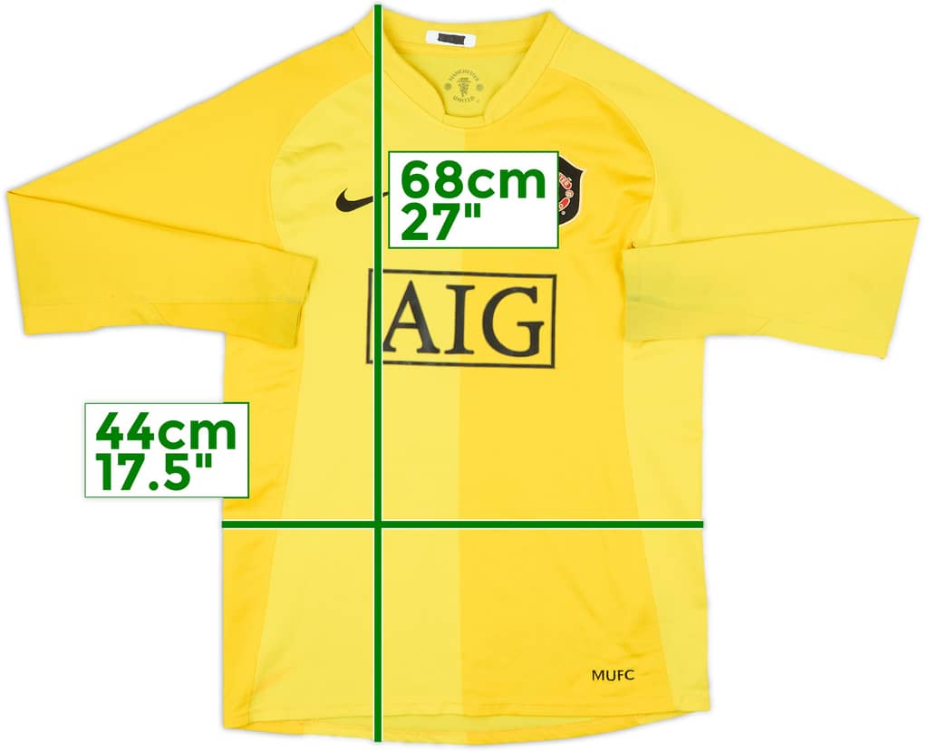 2006-07 Manchester United GK Shirt - 9/10 - (L.Boys)