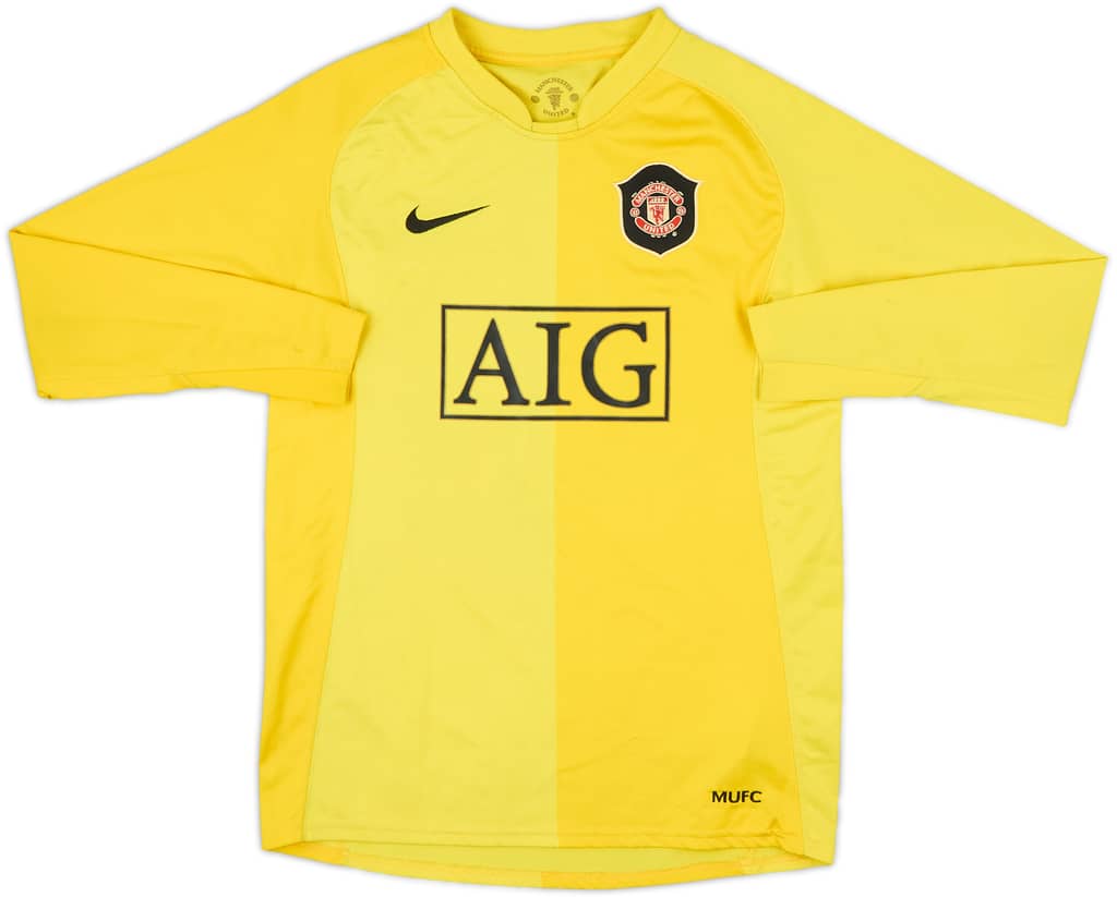 2006-07 Manchester United GK Shirt - 9/10 - (L.Boys)