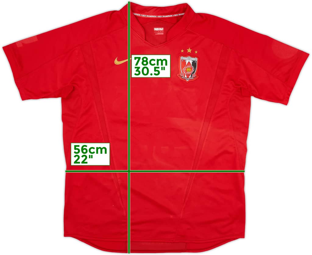 2009 Urawa Red Diamonds Home Shirt - 5/10 - (L)