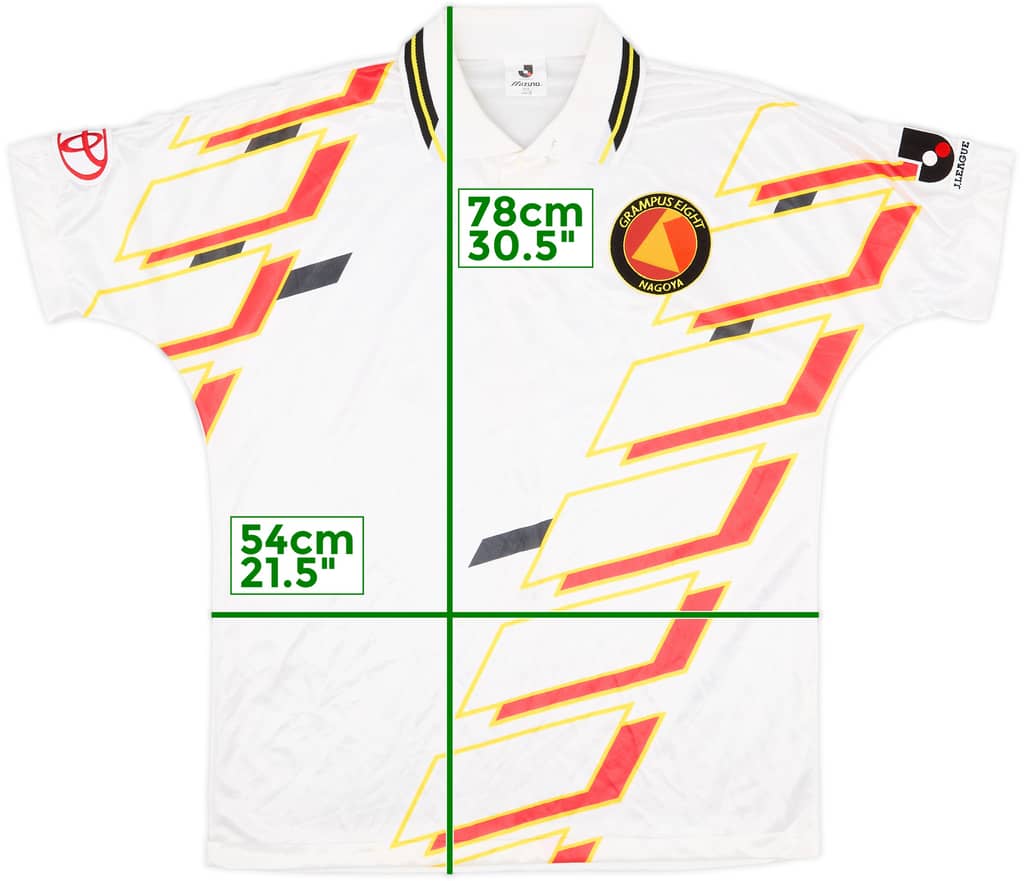 1994-95 Nagoya Grampus Eight Away Shirt - 8/10 - (L)