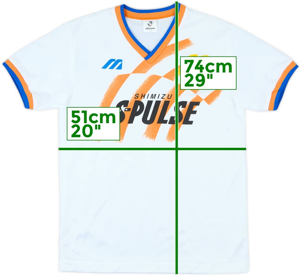 1993-95 Shimizu S-Pulse Mizuno Training Shirt - 10/10 - (M/L)