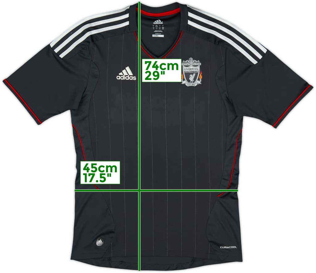 2011-12 Liverpool Away Shirt - 4/10 - (S)