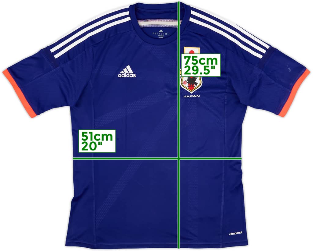 2013-15 Japan Home Shirt - 8/10 - (M)