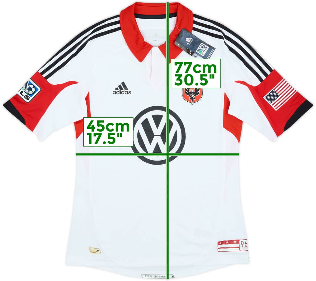 2012-13 DC United Authentic Away Shirt (M)