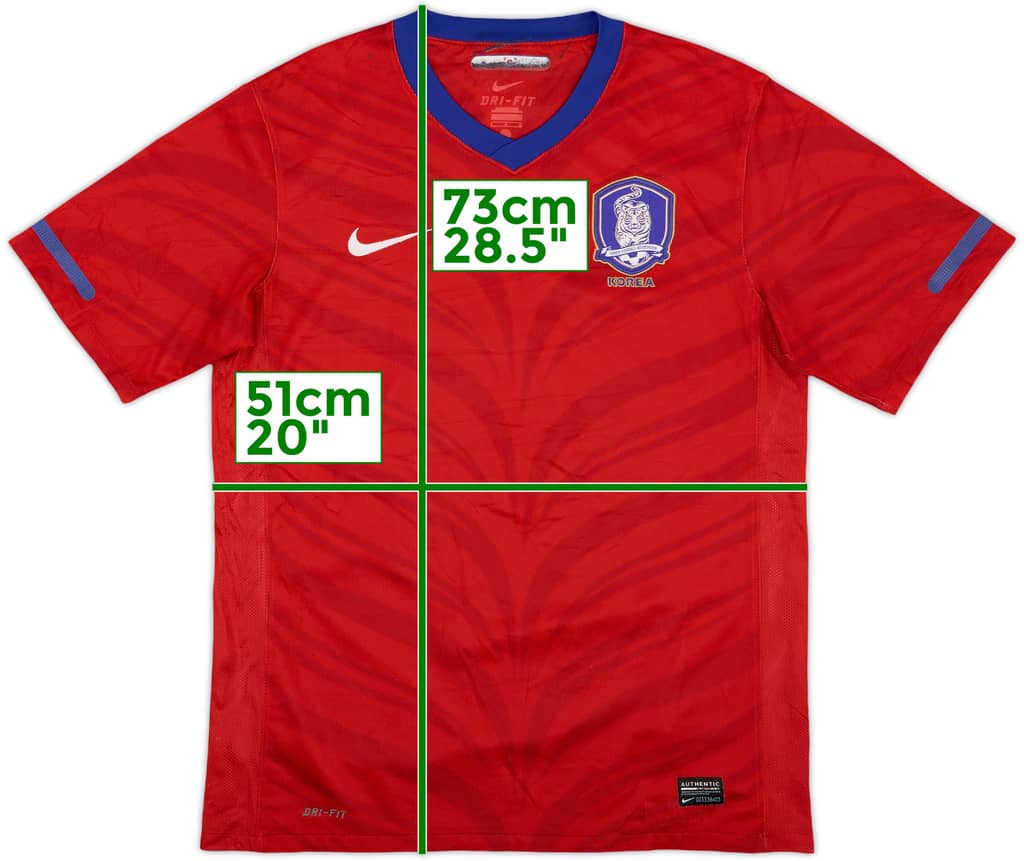 2010-12 South Korea Home Shirt - 6/10 - (L)