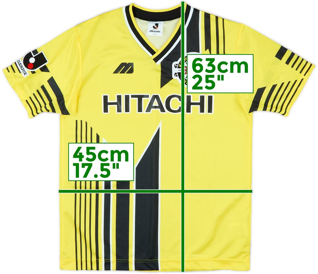 1995-96 Kashiwa Reysol Home Shirt - 9/10 - (XL.Boys)