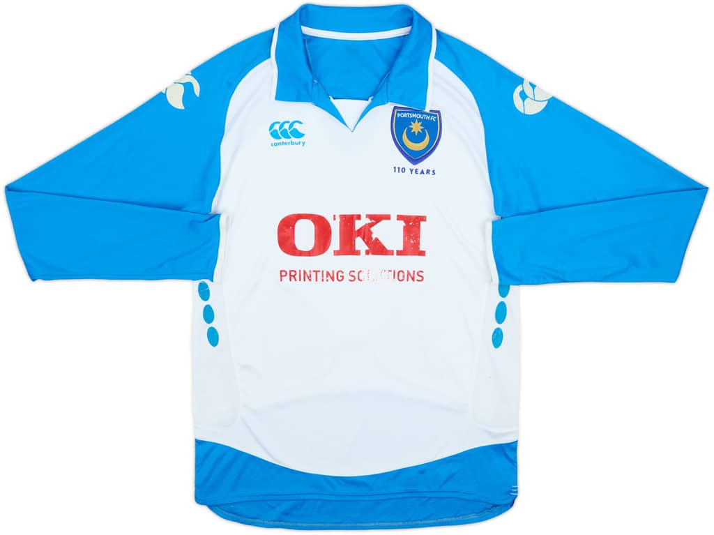 2008-09 Portsmouth Away L/S Shirt - 5/10 - (M)
