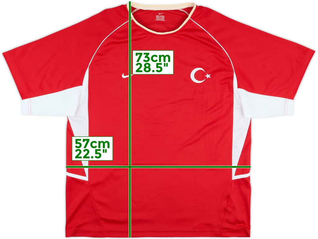 2003-04 Turkey Home Shirt - 8/10 - (L)