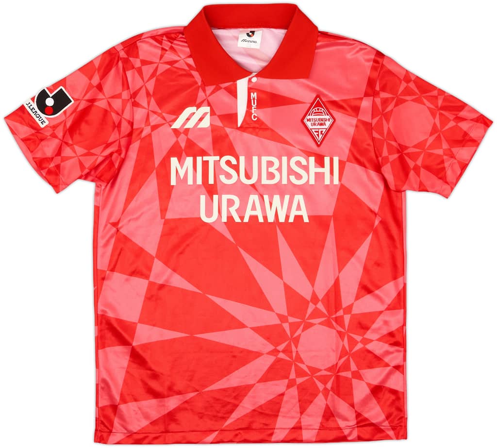 1993-94 Urawa Red Diamonds Home Shirt - 8/10 - (M/L)