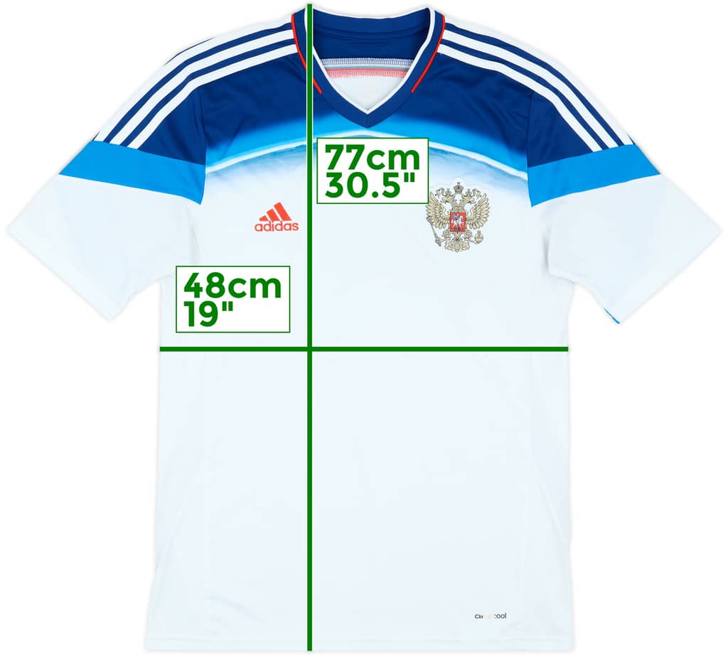 2014 Russia Away Shirt - 6/10 - (M)