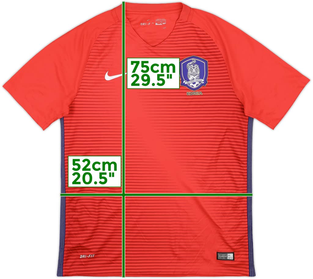 2016-17 South Korea Home Shirt - 9/10 - (L)