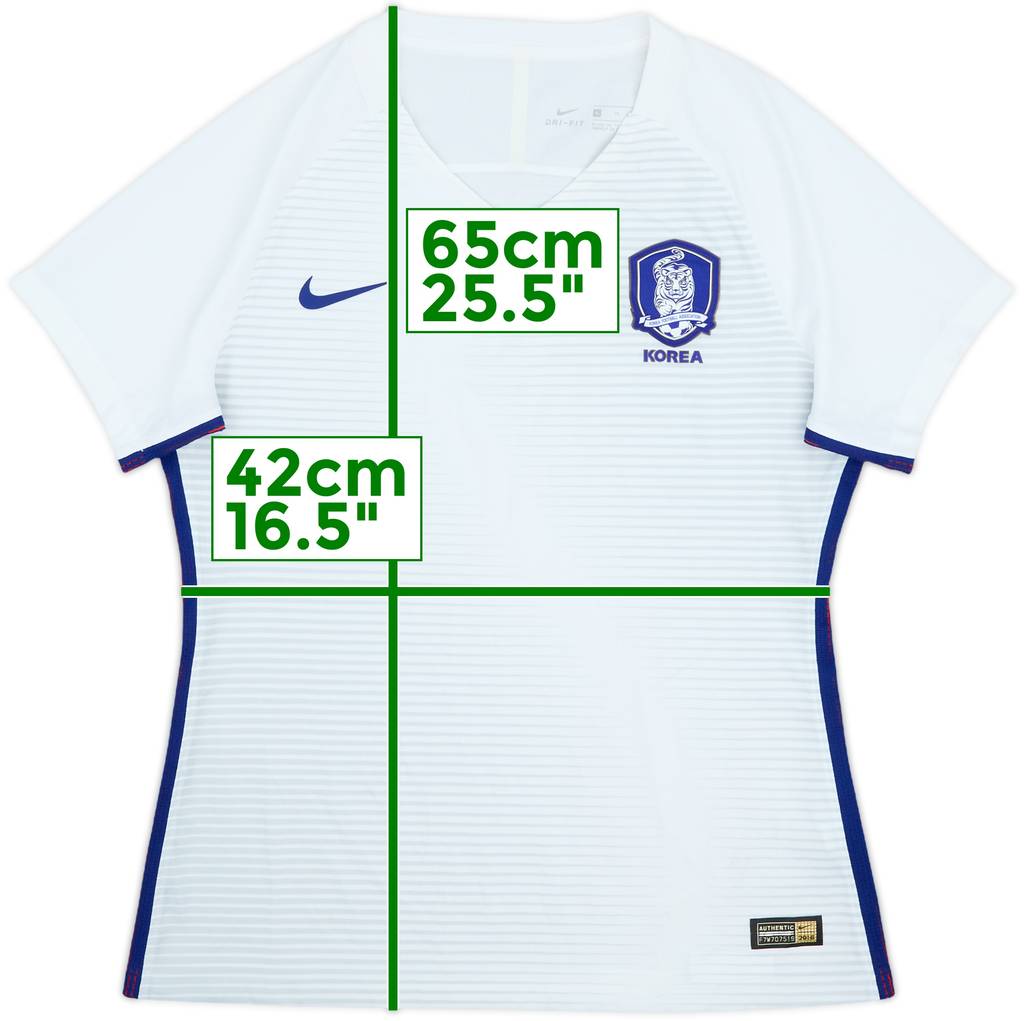 2016-17 South Korea Authentic Away Shirt - 8/10 - (Women's XL)