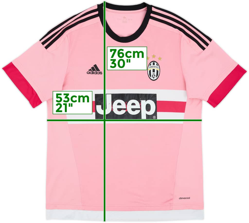 2015-16 Juventus Away Shirt - 6/10 - (L)