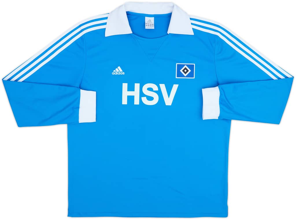 2007 Hamburg adidas '1980-81' Retro Third L/S Shirt - 9/10 - (L)