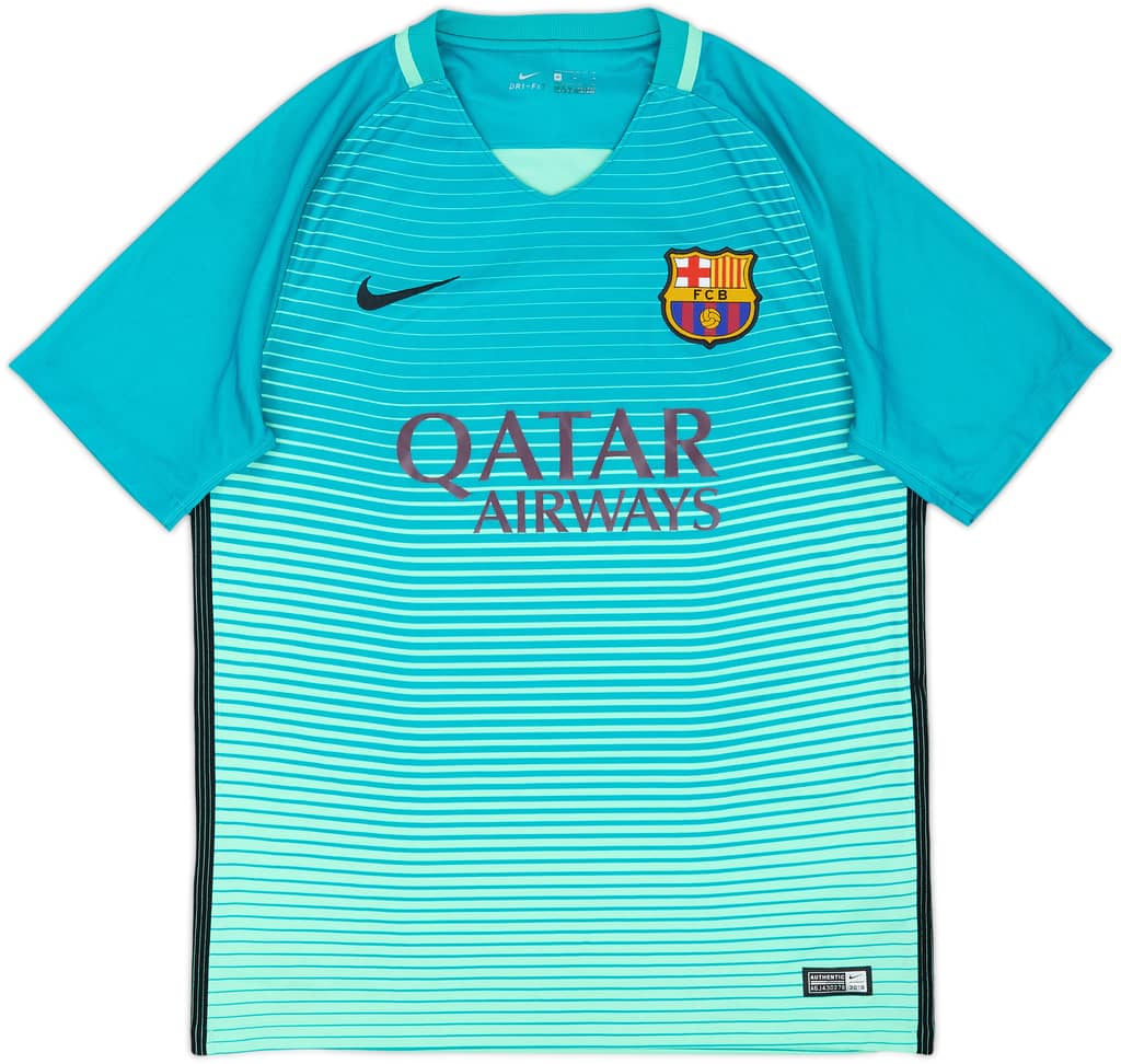 2016-17 Barcelona Third Shirt Messi #10 - 6/10 - (S)