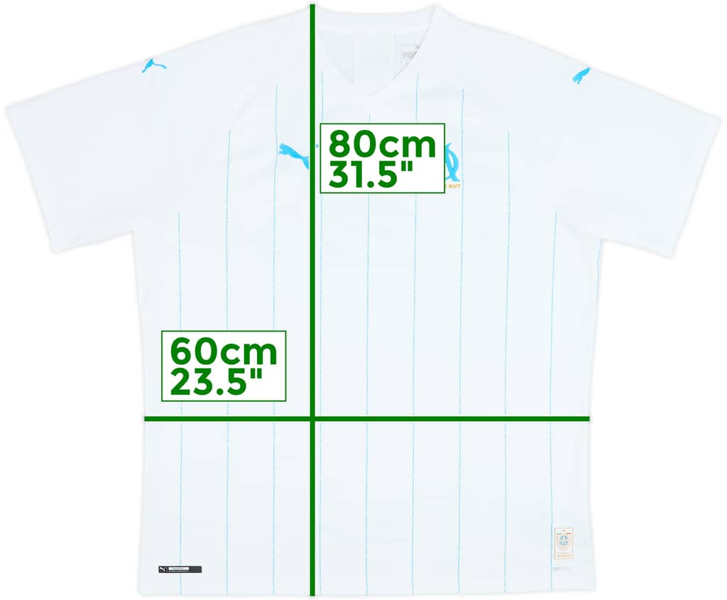 2019-20 Olympique Marseille Home Shirt - 9/10 - (XXL)