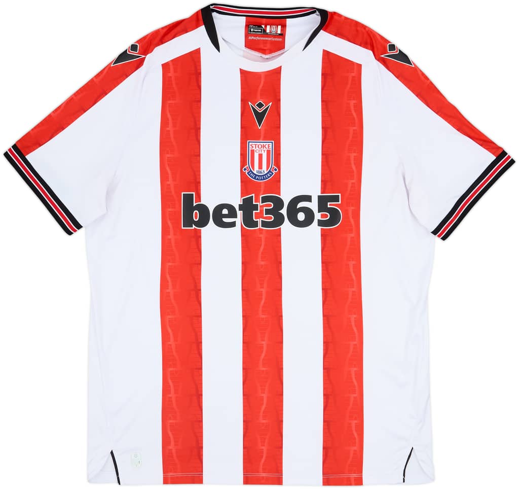 2024-25 Stoke City Home Shirt - 10/10 - (3XL)