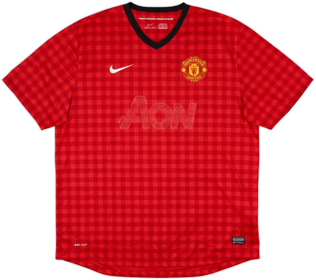2012-13 Manchester United Camiseta Local - 4/10 - (XXL)
