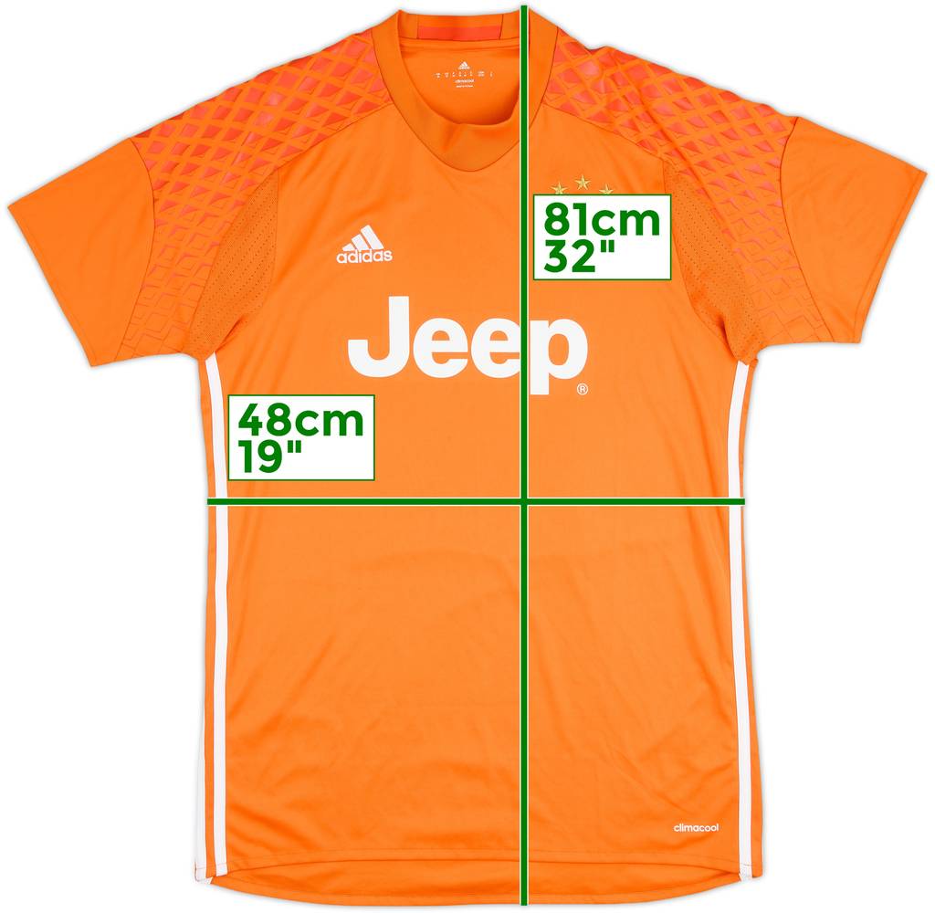 2016-17 Juventus GK S/S Shirt - 9/10 - (M)